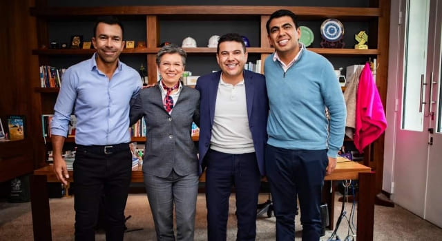 Perico y el nuevo gobernador hablaron sobre mejorar la movilidad entre Soacha y Bogotá