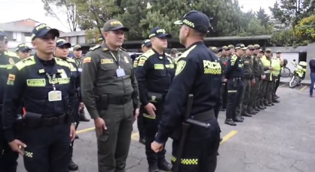 Más de 1.500 policías prestarán seguridad en Cundinamarca durante las elecciones regionales