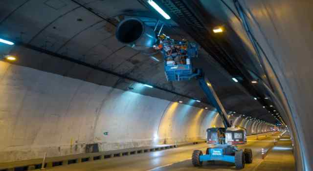 Túnel Sumapaz fue cerrado temporalmente por mantenimiento preventivo