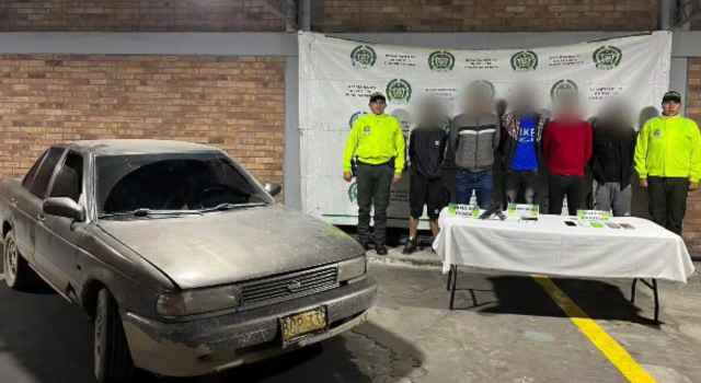 Cinco sujetos hurtaron y secuestraron a un hombre en Soacha