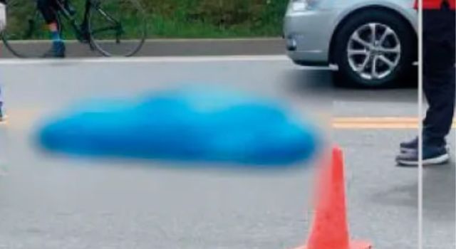 Ciclista falleció tras chocar con un vehículo de carga en la vía Soacha - Mosquera