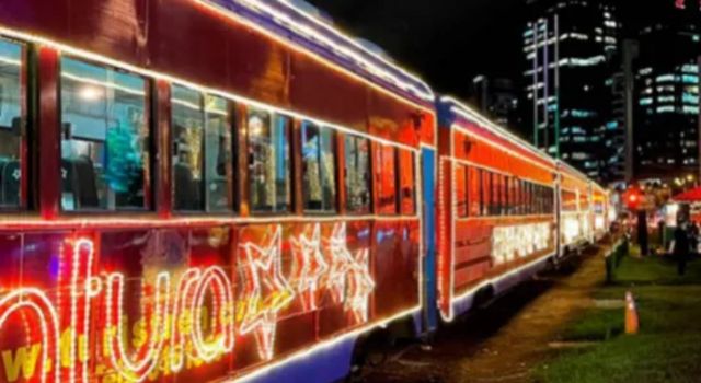 ruta navideña del Tren de la Sabana