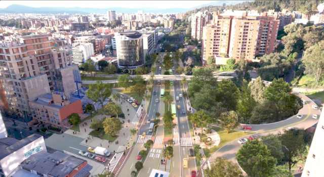 Se adjudicó la construcción de tercer tramo del corredor verde de la Séptima