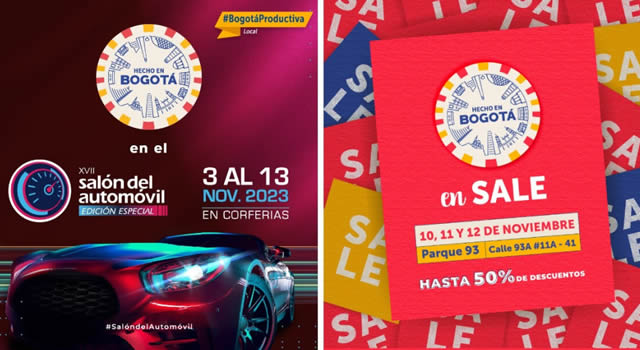 Este lunes termina la feria Hecho en Bogotá en Corferias y el Parque de la 93