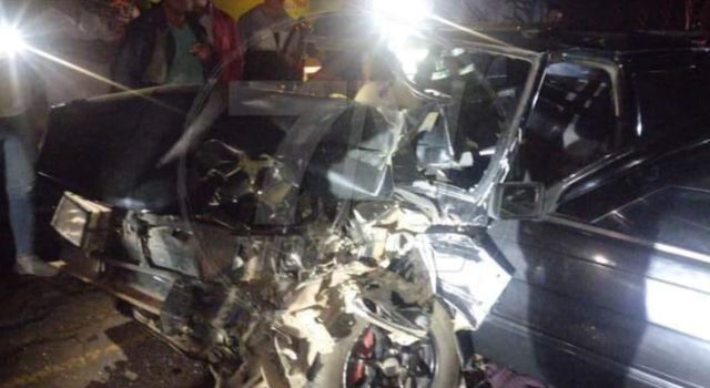 Accidente de tránsito en la vía Tunja, uno de los conductores al parecer iba borracho