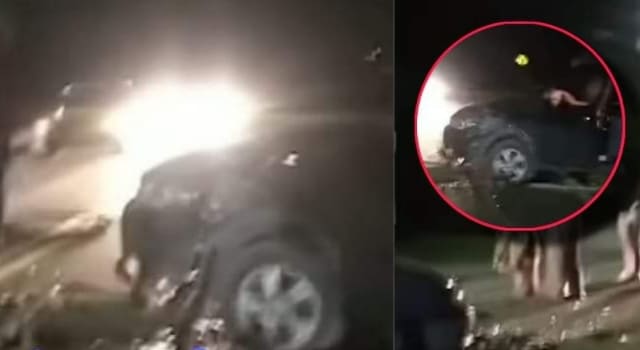 Choque entre dos vehículos en la vía que comunica Guasca y Guatavita