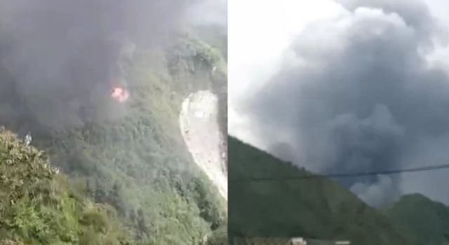 Cierran vía al Llano por explosión de vehículo en el túnel de Quebrada Blanca