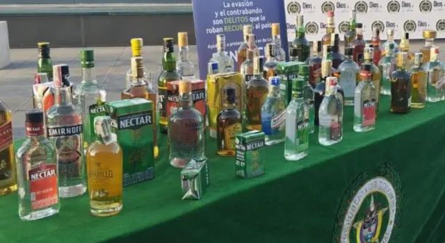 licor adulterado en la localidad de Los Mártires