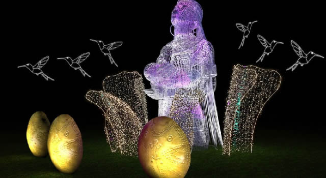 Festival de Luces del Jardín Botánico de Bogotá irá hasta el 14 de enero