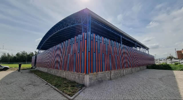 Se entregó renovado polideportivo en Madrid, Cundinamarca