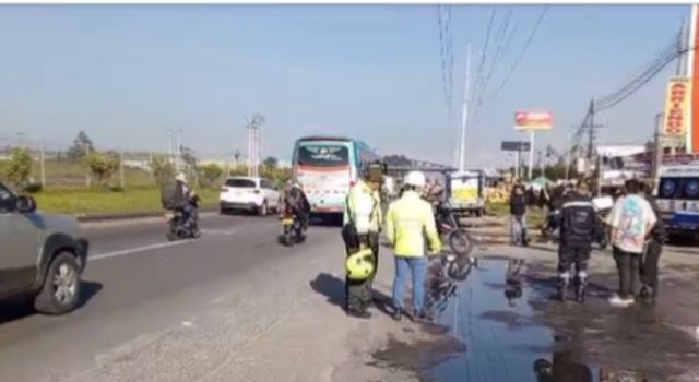 Fallece motociclista en accidente de tránsito en la calle 80