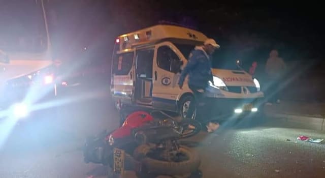 Accidente de tránsito en Ciudad Verde