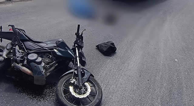 Muere motociclista en la autopista Sur en Soacha