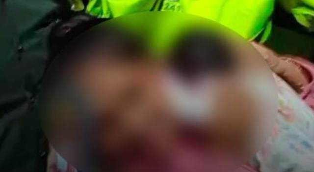 Bebé fue rescatada por la Policía luego de haber sido secuestrada en Calarcá