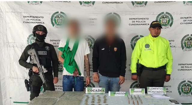 banda criminal acusada de homicidios en San Mateo Soacha