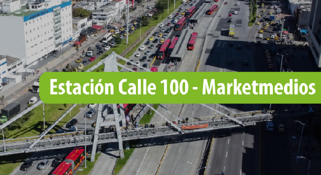 Por mantenimiento cierran estación Calle 100 sentido sur-norte