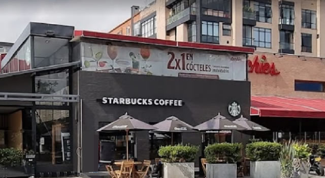 Atraco a Starbucks en Bogotá, robaron a clientes y los delincuentes están libres