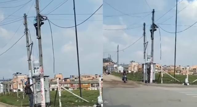 robar cableado en San Nicolás