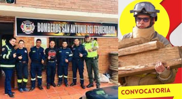 Convocatoria para ser parte del equipo de Bomberos de San Antonio del Tequendama