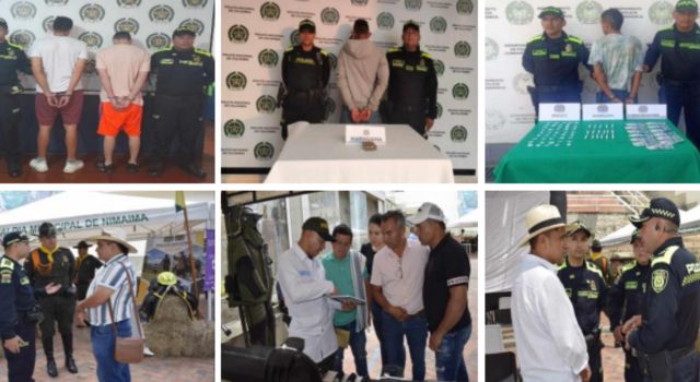 Policía Nacional entregó balance de operativos en Cundinamarca, 32 personas fueron capturadas