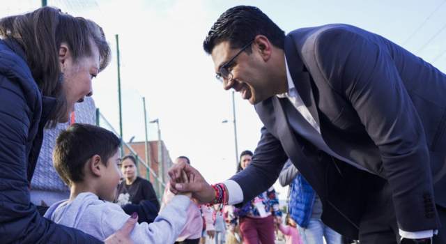 Priorizando la primera infancia, el Alcalde Perico visitó el Centro de Desarrollo Infantil de Soacha