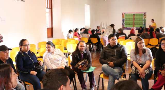 En la construcción del Plan de Desarrollo se habló con los artistas y artesanos de Sibaté
