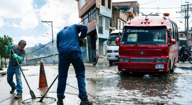 Alcaldía realizó un recorrido con el vactor en Comuna 1 para destapar el alcantarillado