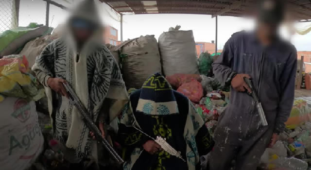 Youtuber italiano encontró hombres armados en Cazuca, Soacha