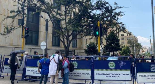 Cierres viales por elección de la nueva fiscal general de la Nación