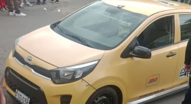 sicariato contra un taxista en Bogotá