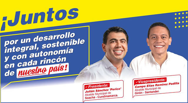 Alcalde de Soacha se postuló a la presidencia de Fedemunicipios