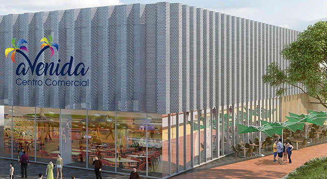 Avenida centro comercial de Fusagasugá, marzo 2024
