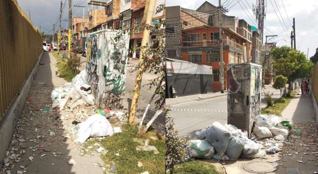 Basura y desaseo en San Mateo, Soacha comunidad denuncian estar cansada de esta situación