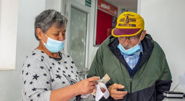 bono del adulto mayor de la Gobernación de Cundinamarca