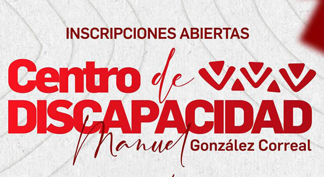 Abren inscripciones en el centro de discapacidad Manuel González Correal de Facatativá
