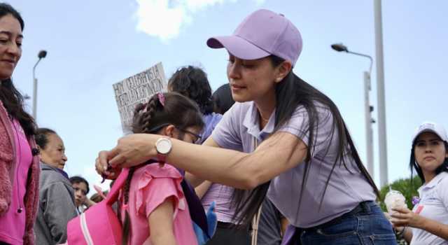Alcalde de Soacha apoyó la marcha e hizo un evento con funcionarias y contratistas por el Día de la Mujer
