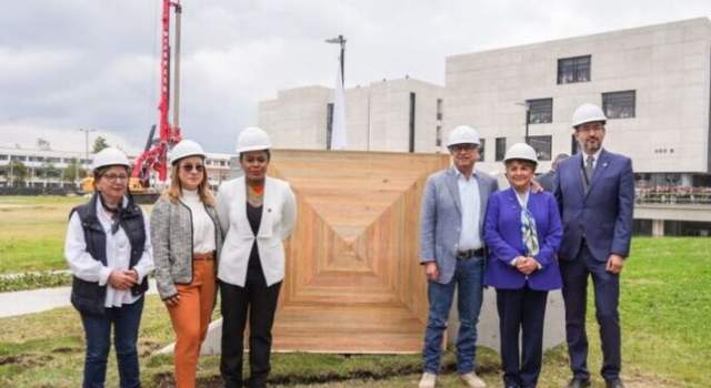 Se puso la primera piedra para el edificio Bellas Artes de la Universidad Nacional