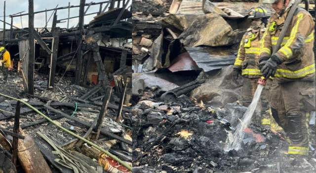 Grandes pérdidas por incendio en el barrio Ramírez de Bogotá, afectados tendrán ayudas del Gobierno