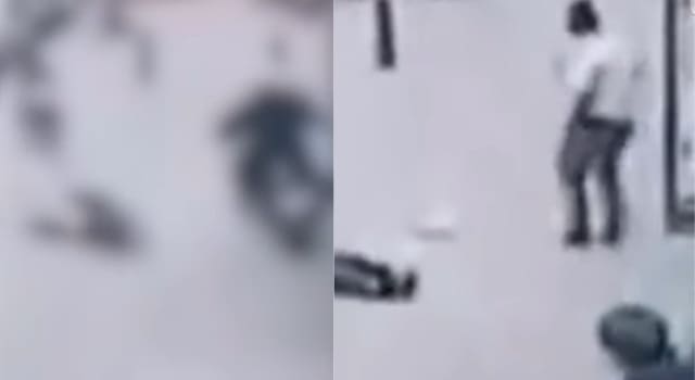 Mujer arrollada por un ladrón en moto en Kennedy