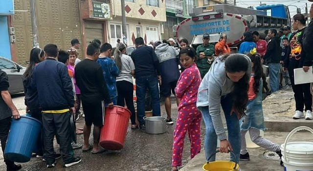 Acueducto respondió ante la falta de agua en la comuna 6 de Soacha