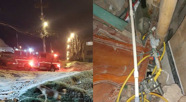 Robo de contador de gas causó emergencia en Soacha