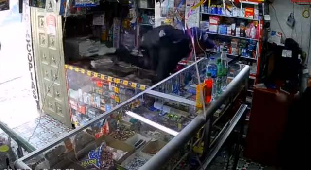 Delincuente robó una miscelánea al sur de Bogotá
