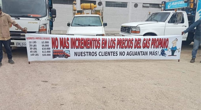 Transportadores de gas en Soacha