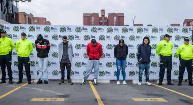 Capturan a 10 de los más buscados en Kennedy por delitos de hurto y homicidio