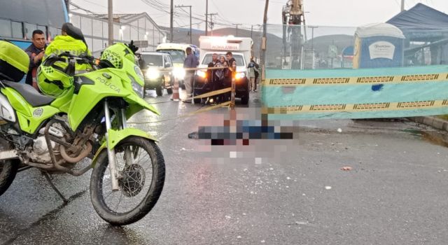 Murió un hombre arrollado por un camión de carga en Soacha