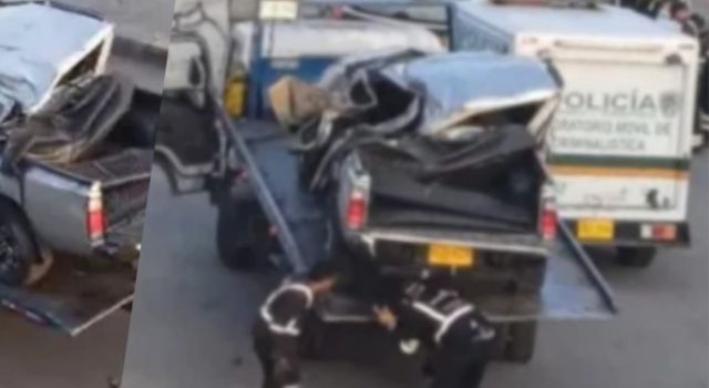 Hoy se presentó alta congestión vial por accidente de tránsito en la carrera 68