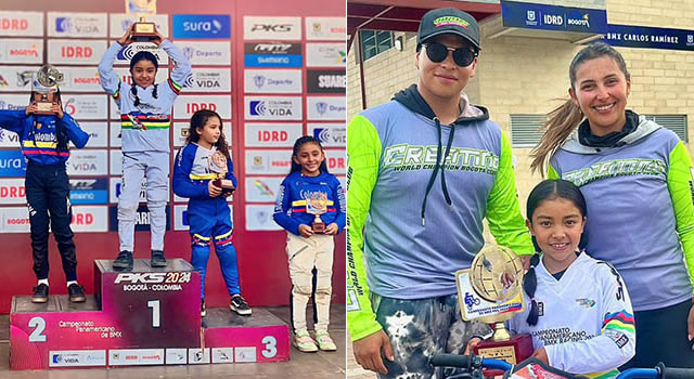 Ana Catalina Rivera Bejarano, campeona panamericana de BMX