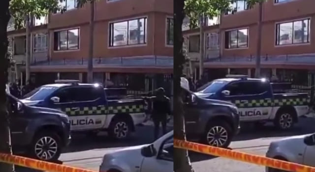 Balacera en Bogotá