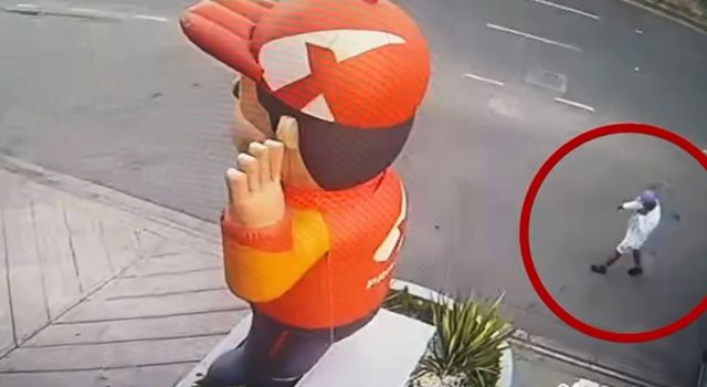En flagrancia capturaron dos hombres que robaron en una estación de servicio en Soacha