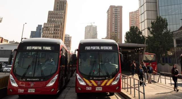 Cambio de rutas de Transmilenio por cierre de la estación Calle 26